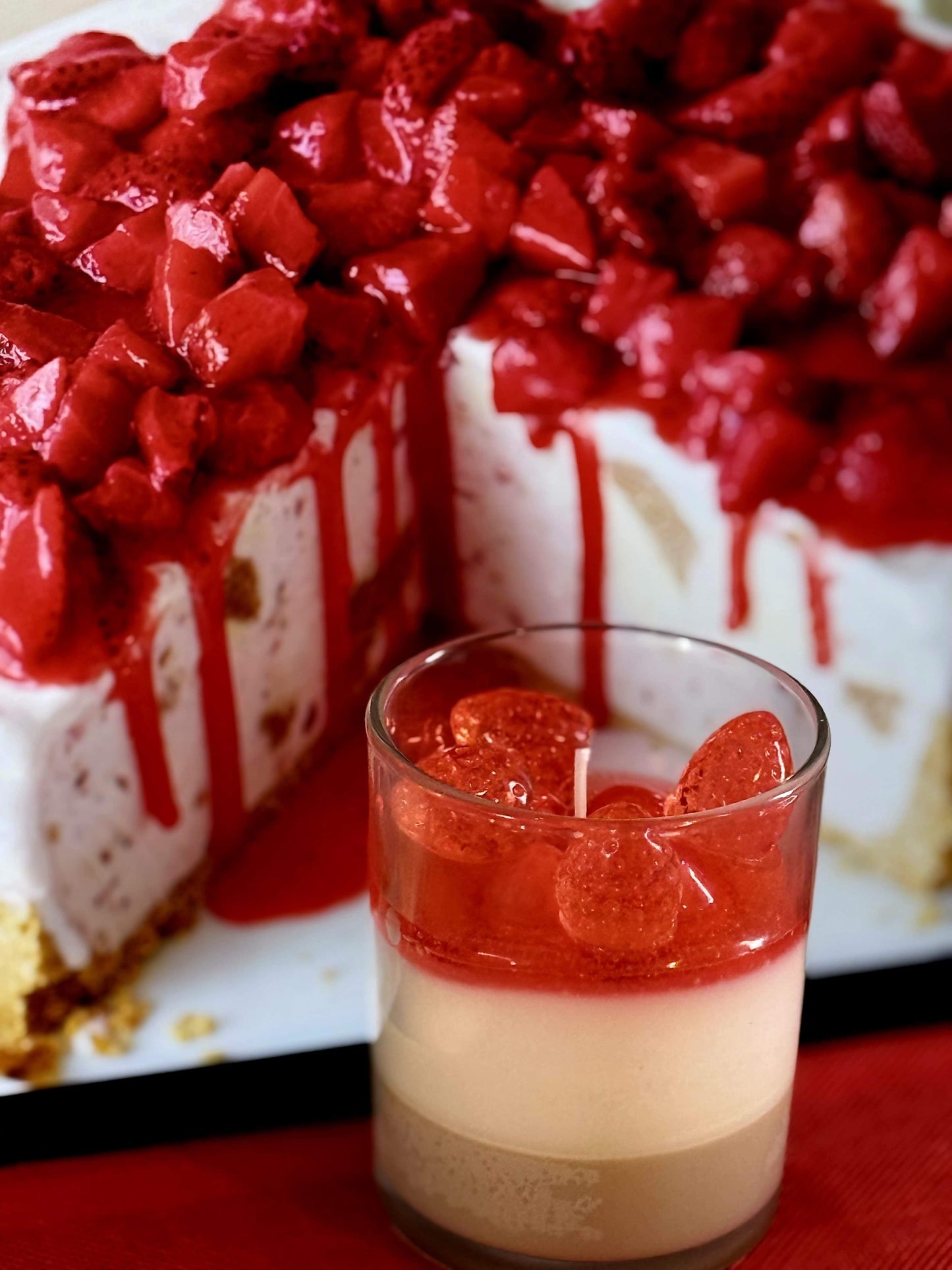 Cheesecake Candle