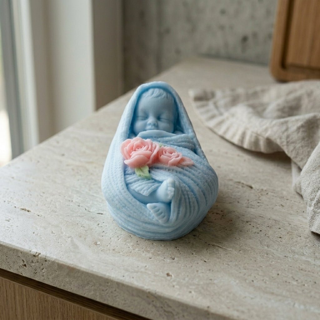 Divine Wick Baby Shower Candle for nursery styling
