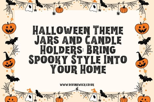Halloween Theme Jars and Candle Holders: Bring Spooky Style Into Your Home