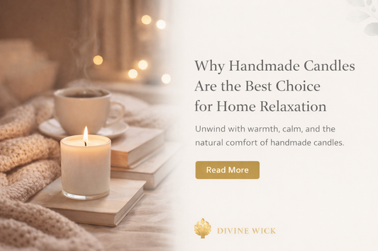 Why Handmade Candles Are the Best Choice for Home Relaxation