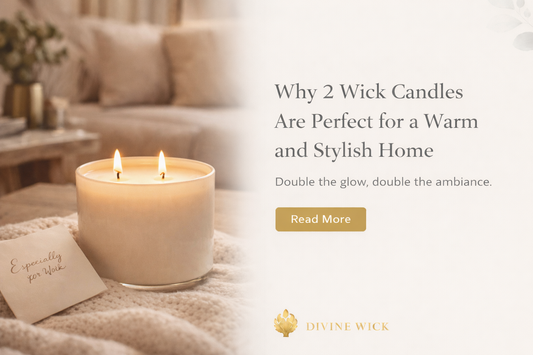 Why 2 Wick Candles Are Perfect for a Warm and Stylish Home