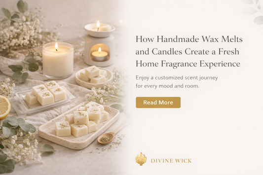 How Handmade Wax Melts and Candles Create a Fresh Home Fragrance Experience