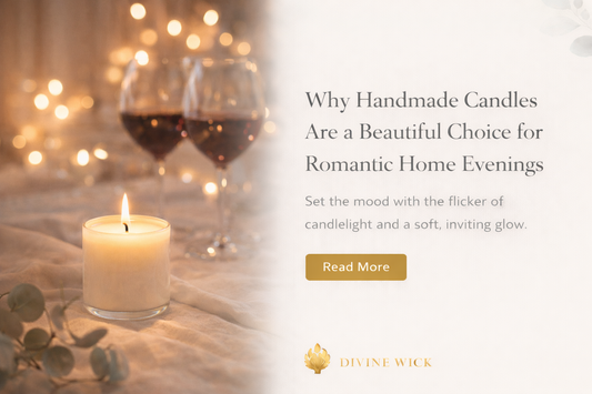 Why Handmade Candles Are a Beautiful Choice for Romantic Home Evenings