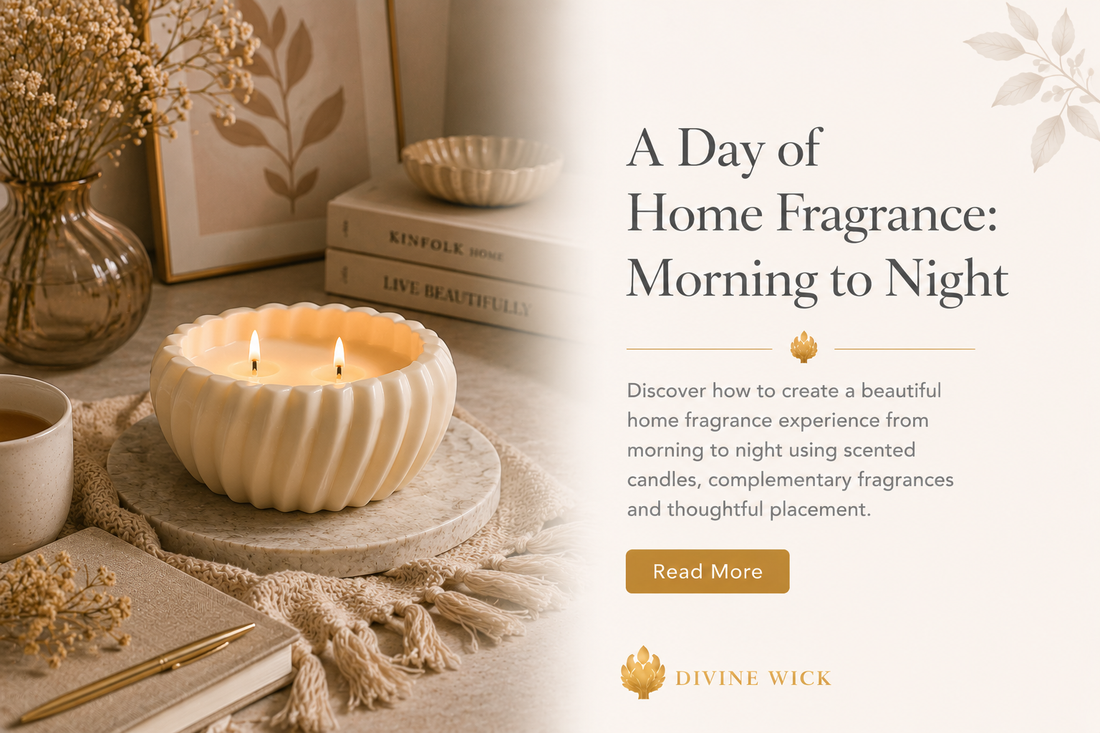 A Day of Home Fragrance: Morning to Night