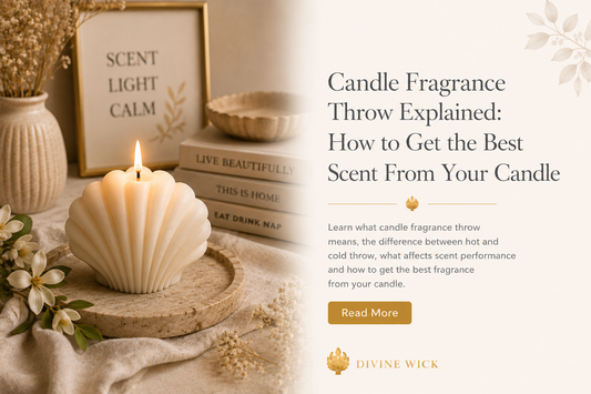 Candle Fragrance Throw Explained: How to Get the Best Scent From Your Candle