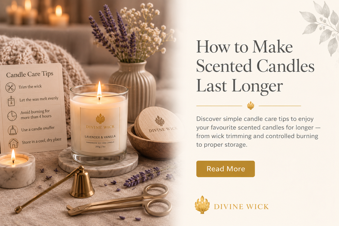 How to Make Scented Candles Last Longer