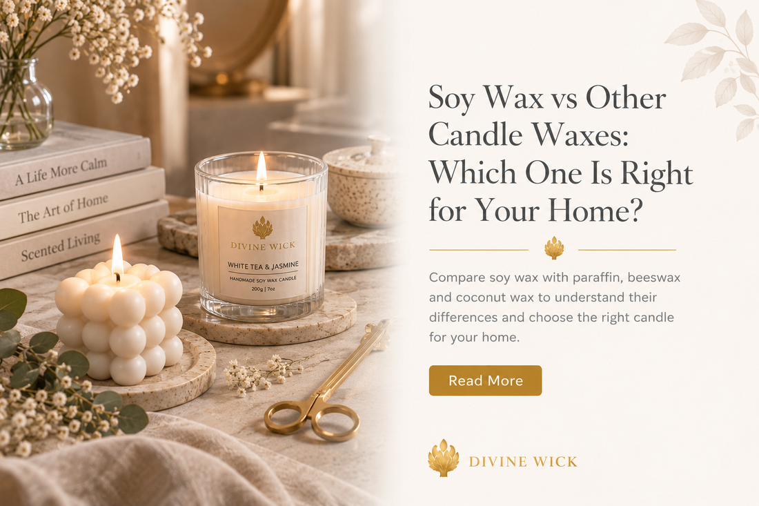 Soy Wax vs Other Candle Waxes: Which One Is Right for Your Home?