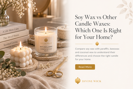 Soy Wax vs Other Candle Waxes: Which One Is Right for Your Home?