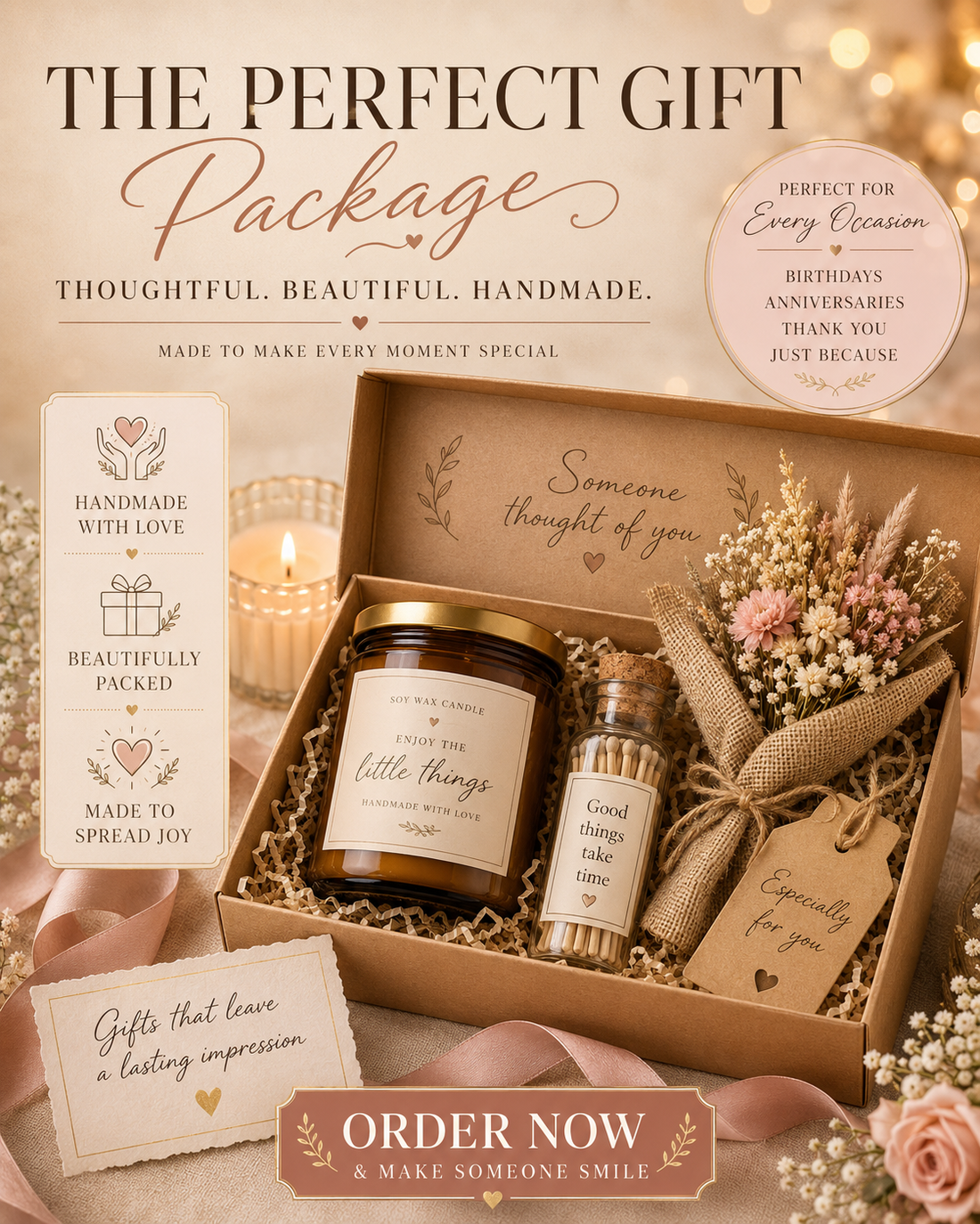 Find why DivineWick candles gift set, handmade candles, wax melts, and 2 wick candles make perfect thoughtful gifts.