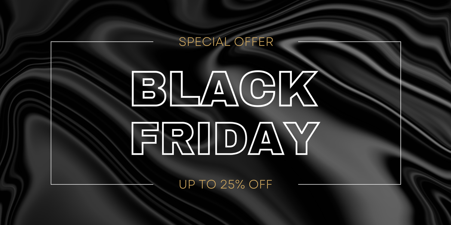 Black Friday 25% off