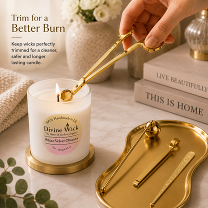 4-Piece Candle Care Kit – Luxury Candle Accessories Set