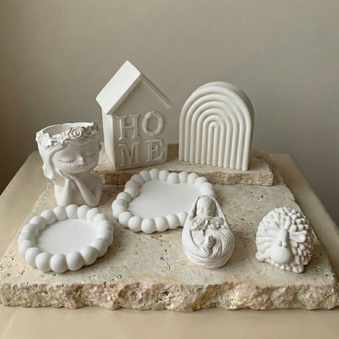 Handmade décor kit for styling beside candles