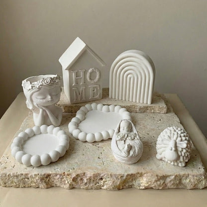 Handmade décor kit for styling beside candles