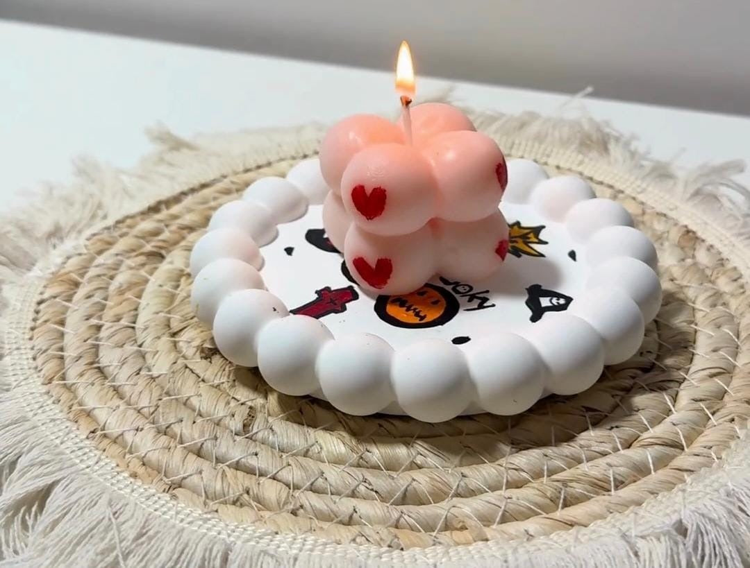 Small Cube Candle