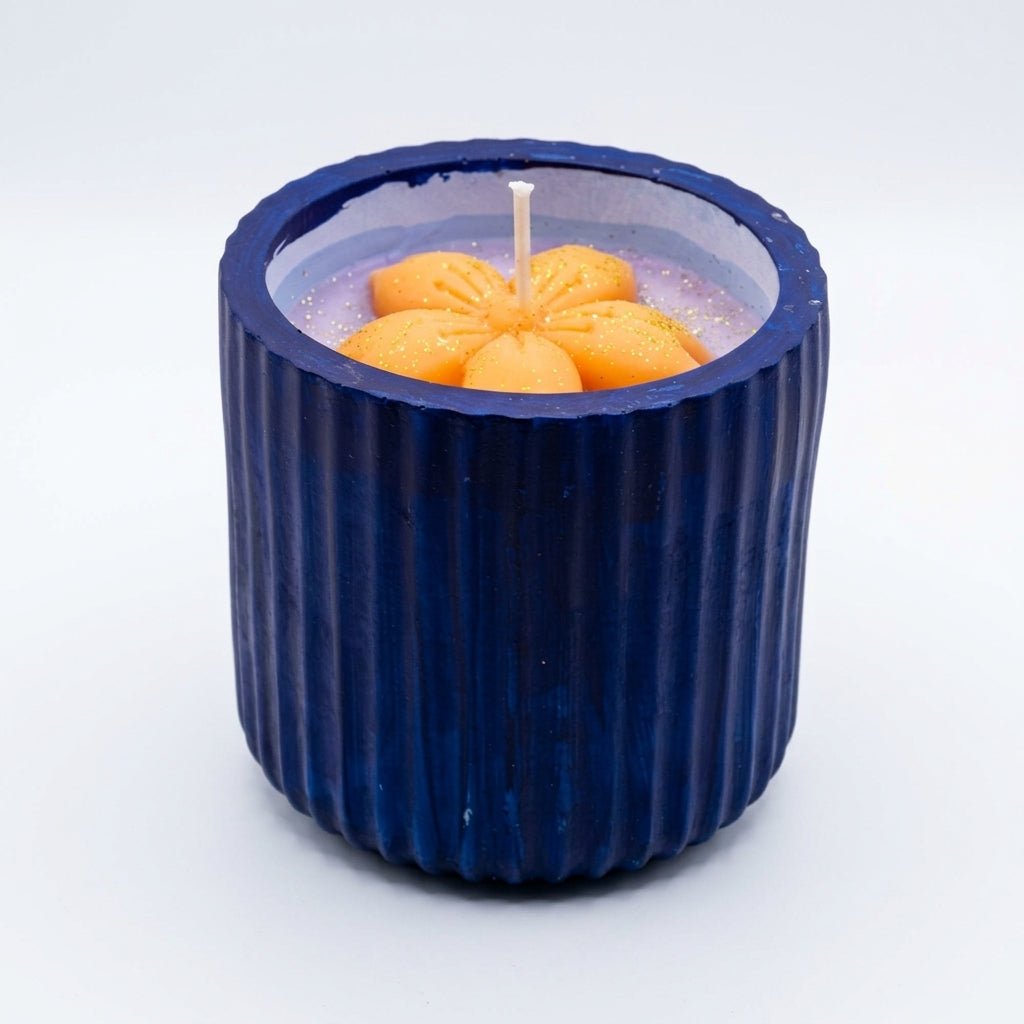 Mosaic Jar for handmade candles by Divine Wick