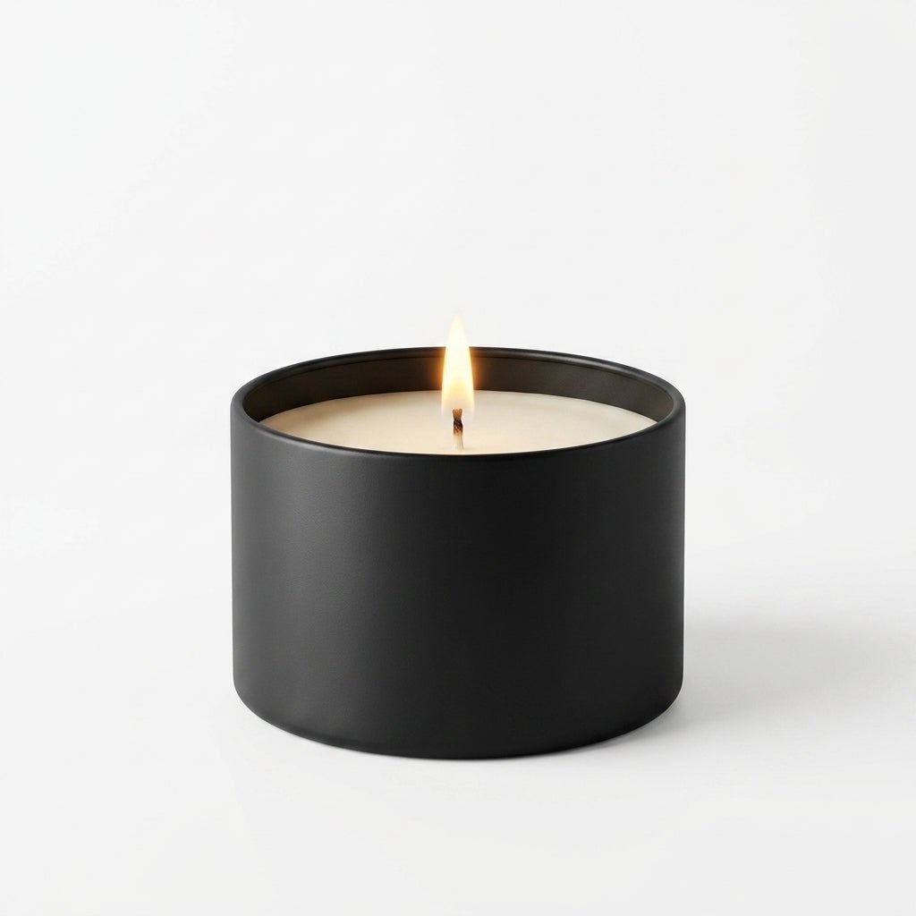 Handmade scented candles in portable metal tins UK