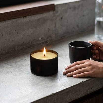 Scented handmade candles for travel and gifting UK