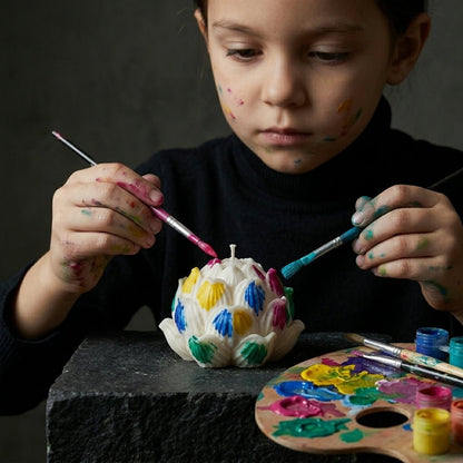 Custom handcrafted painting kit by Divine Wick