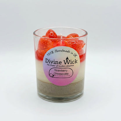 Cheesecake Candle – Handmade Scented Candle