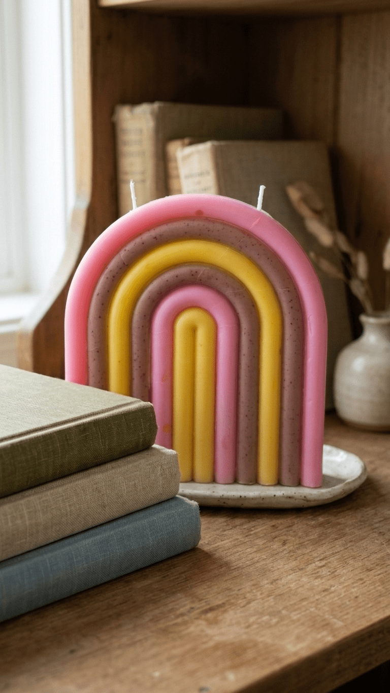 Handmade candles for children’s rooms and cosy homes UK