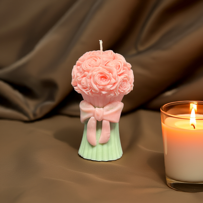 Bow Bouquet Candle